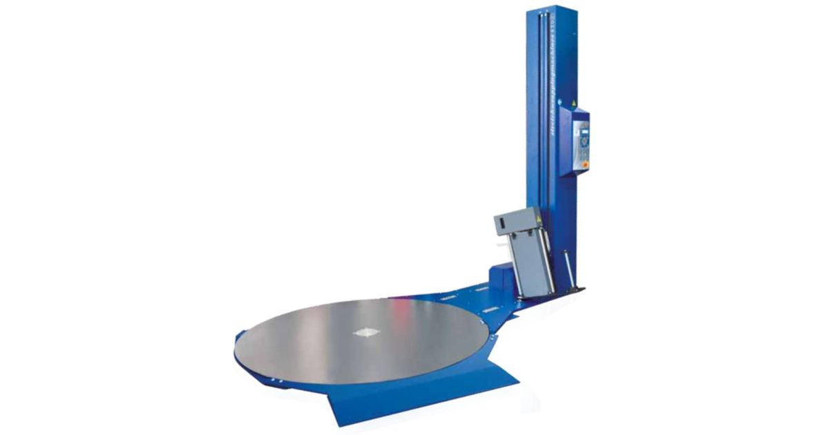 Félautomata raklapfóliázó gépek stretch-fóliázó gép rakományrögzítő gépek